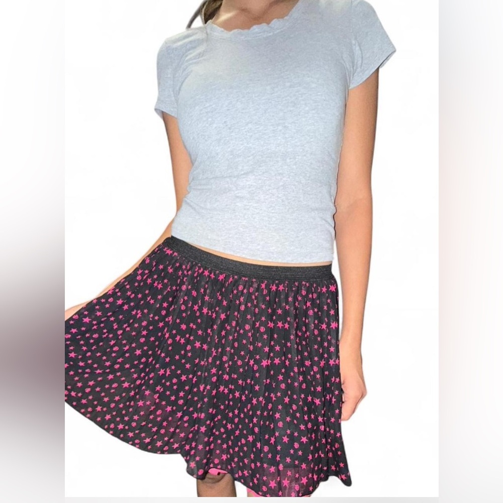 Monster High pink and black skirt.
